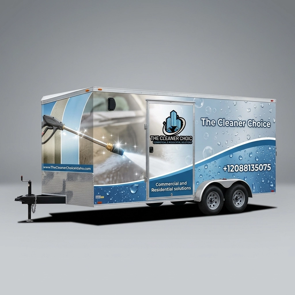 V-Nose Trailer wrap concept