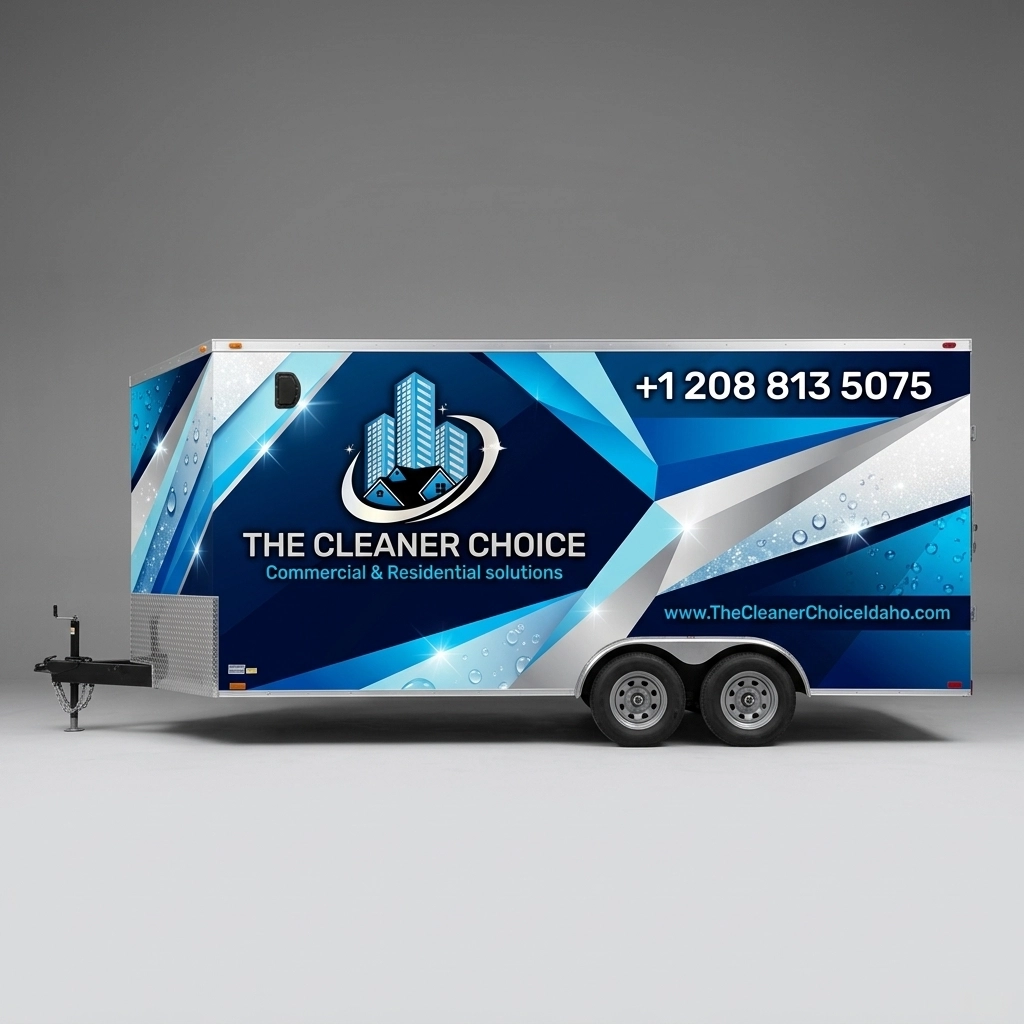 V-Nose Trailer wrap concept