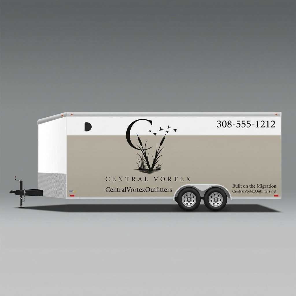 V-Nose Trailer wrap concept