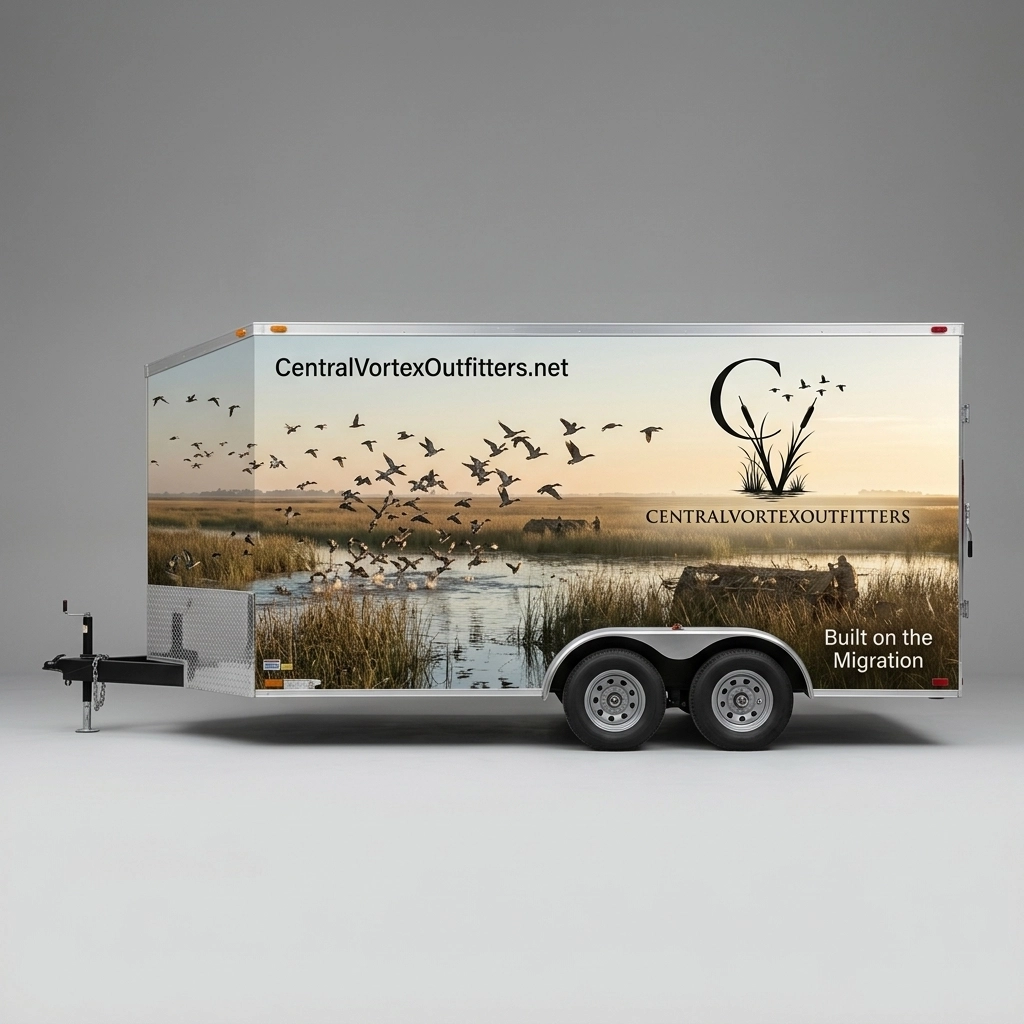 V-Nose Trailer wrap concept