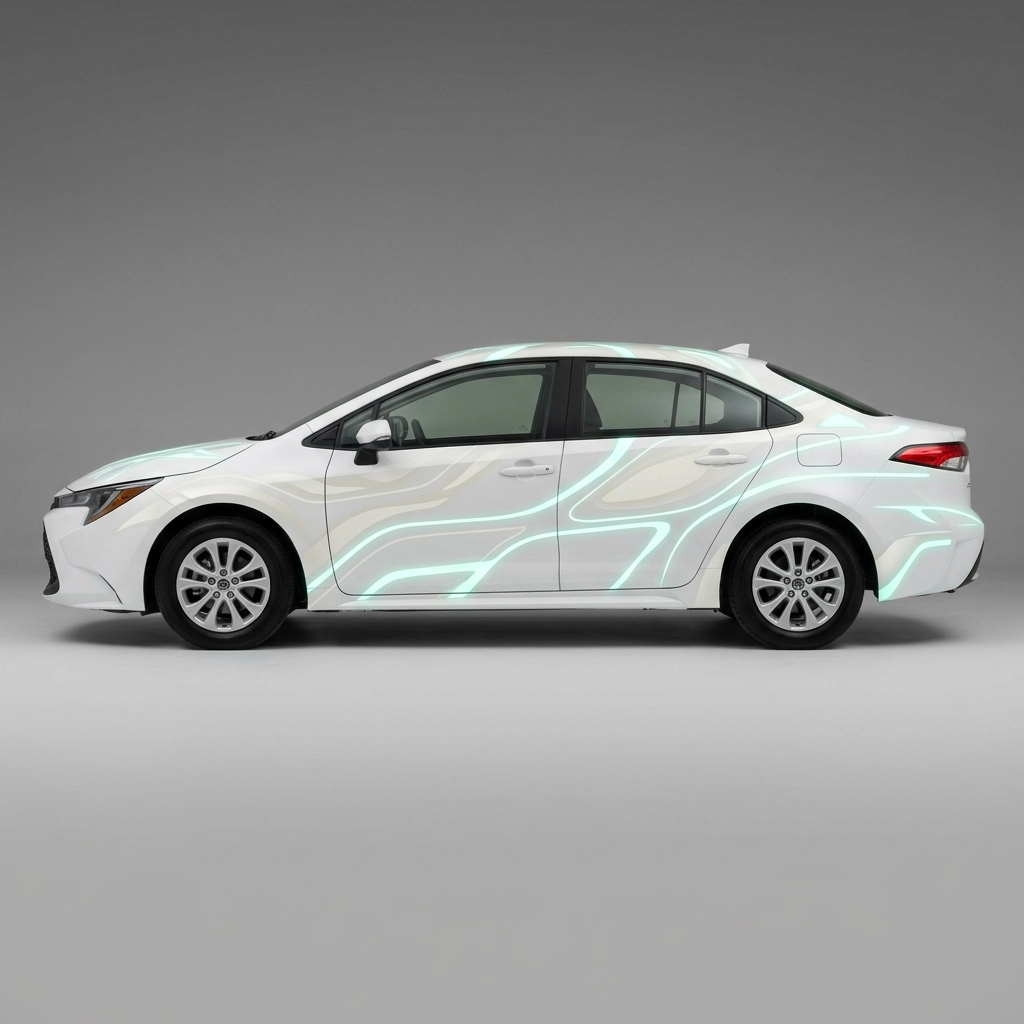 2026 Toyota Corolla LE wrap concept