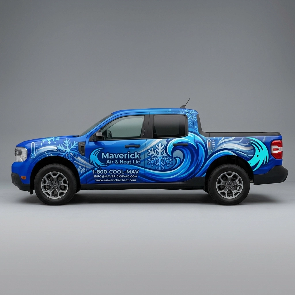 2026 Ford Maverick XL wrap concept