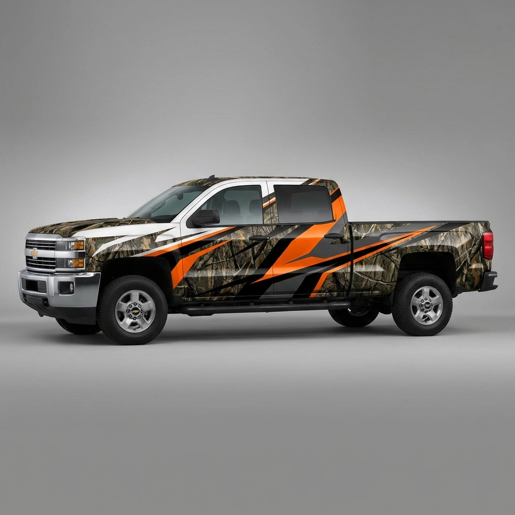 2019 Chevrolet Silverado 2500 HD WT wrap concept