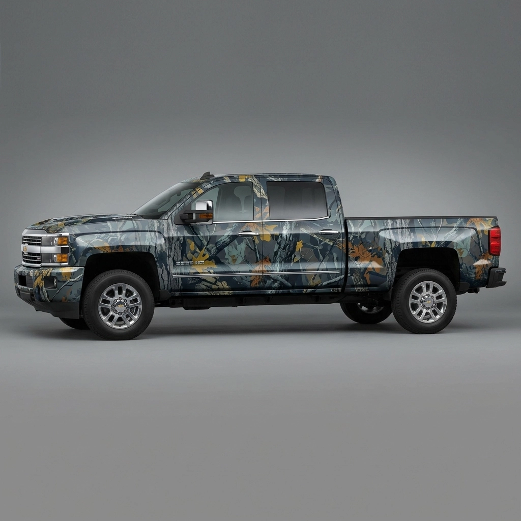 2019 Chevrolet Silverado 2500 HD WT wrap concept