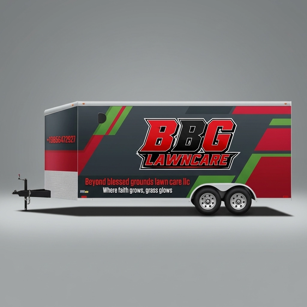 V-Nose Trailer wrap concept