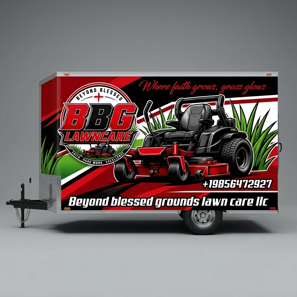 V-Nose Trailer wrap concept