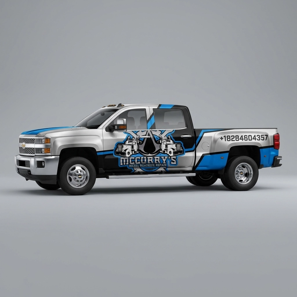 2018 Chevrolet Silverado 3500 HD WT wrap concept