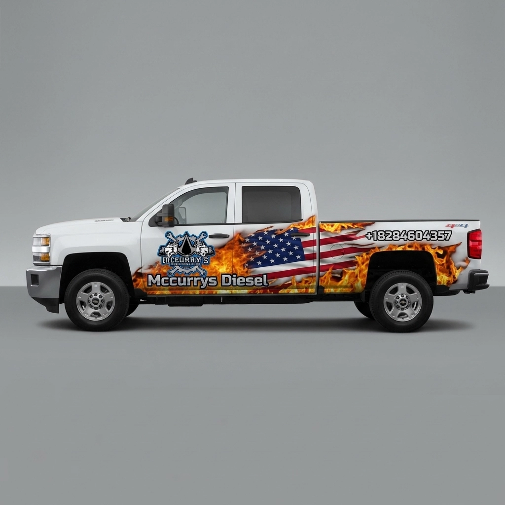 2018 Chevrolet Silverado 3500 HD WT wrap concept