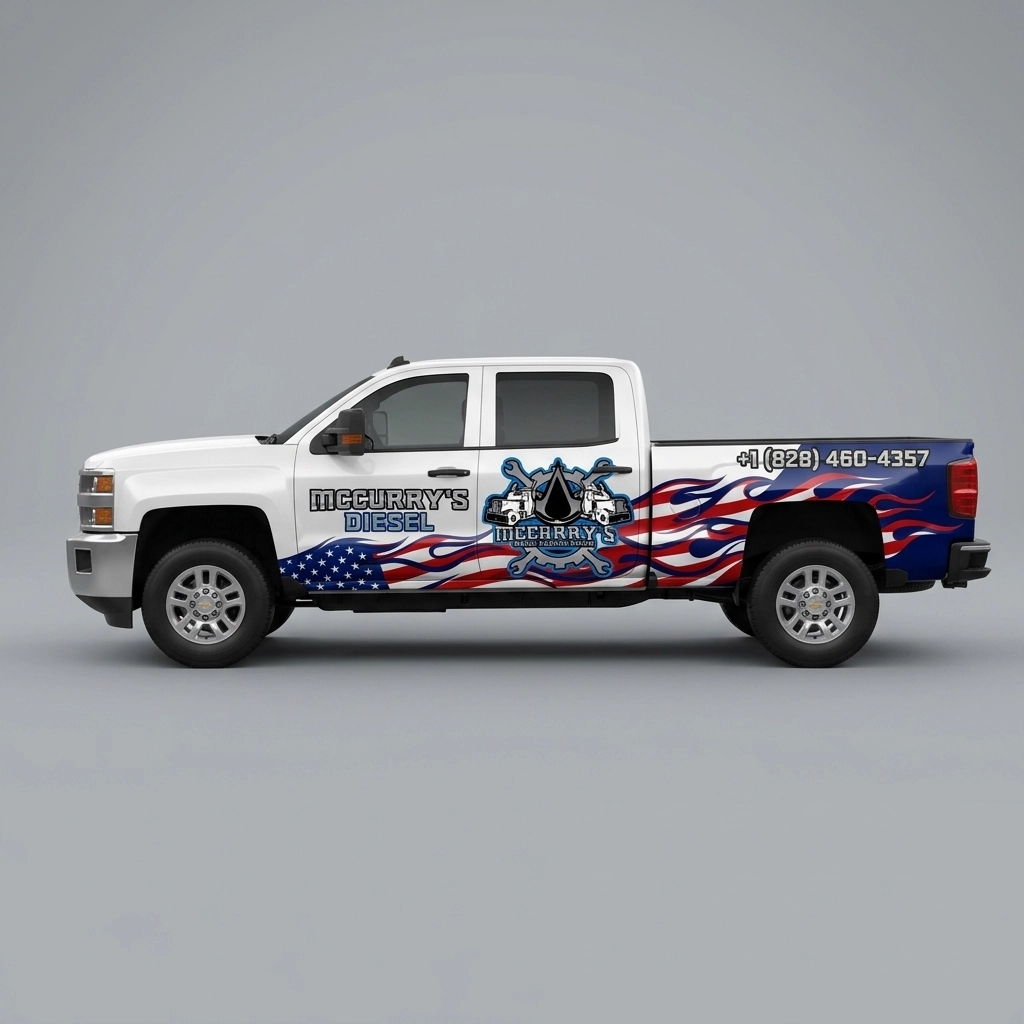 2018 Chevrolet Silverado 3500 HD WT wrap concept