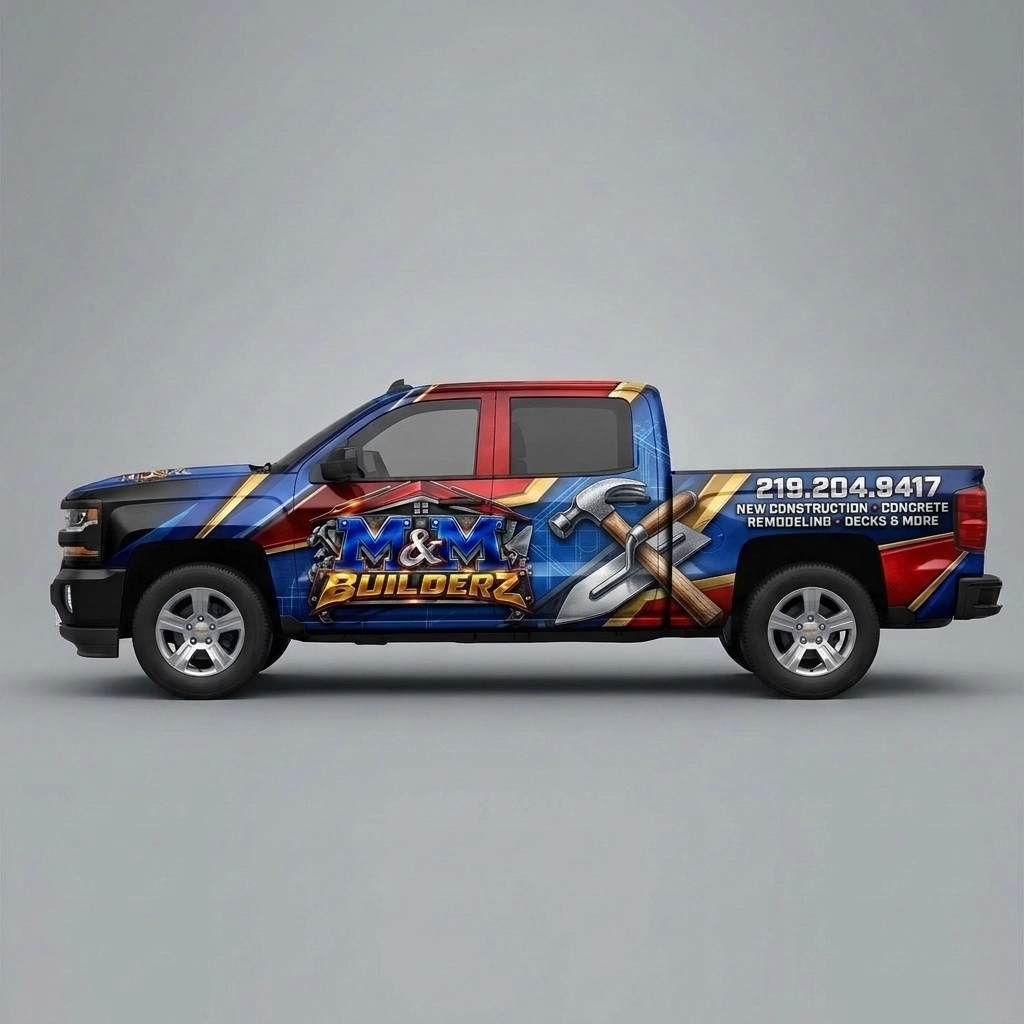 2016 Chevrolet Silverado 1500 LT wrap concept