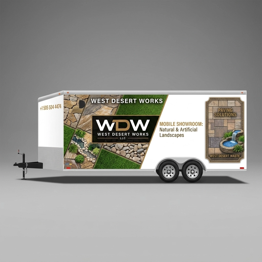 V-Nose Trailer wrap concept