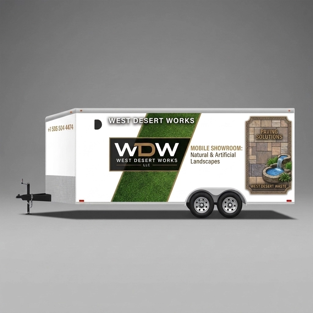 V-Nose Trailer wrap concept
