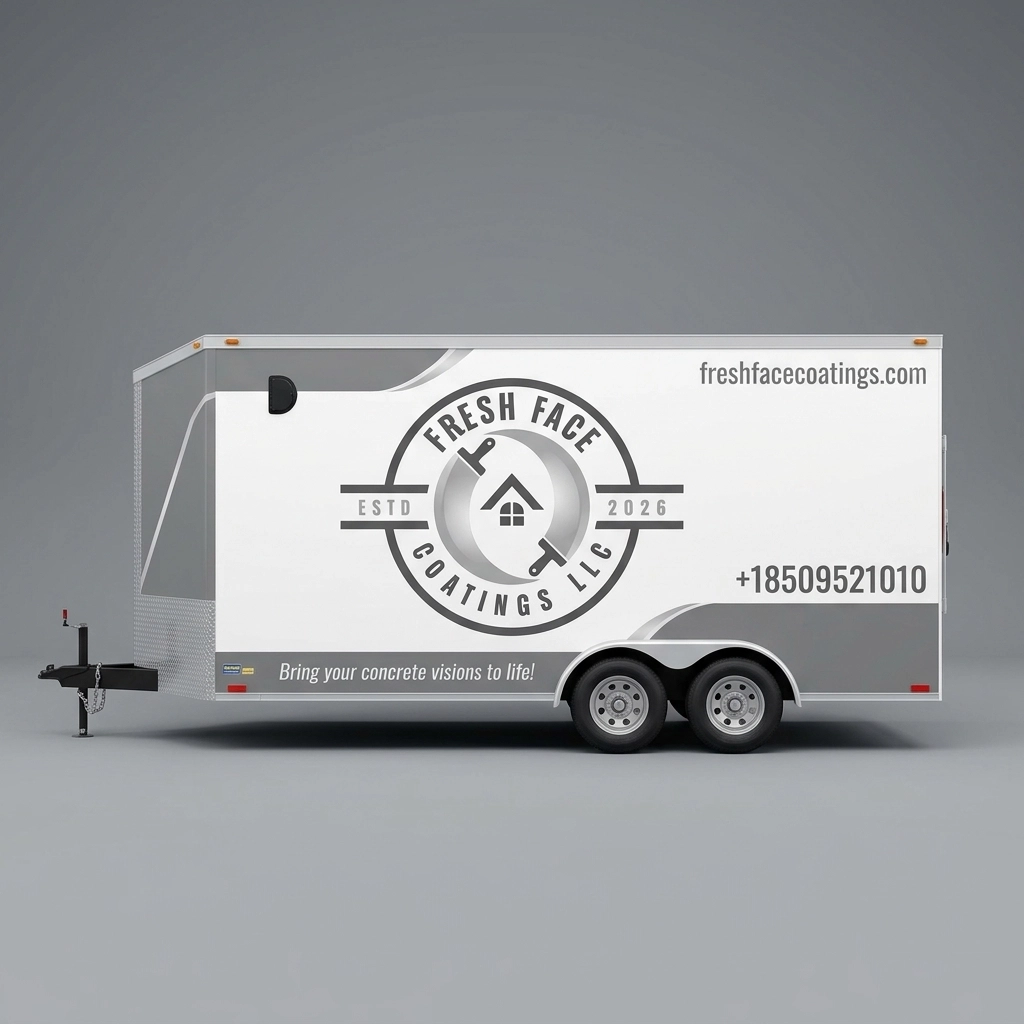 V-Nose Trailer wrap concept