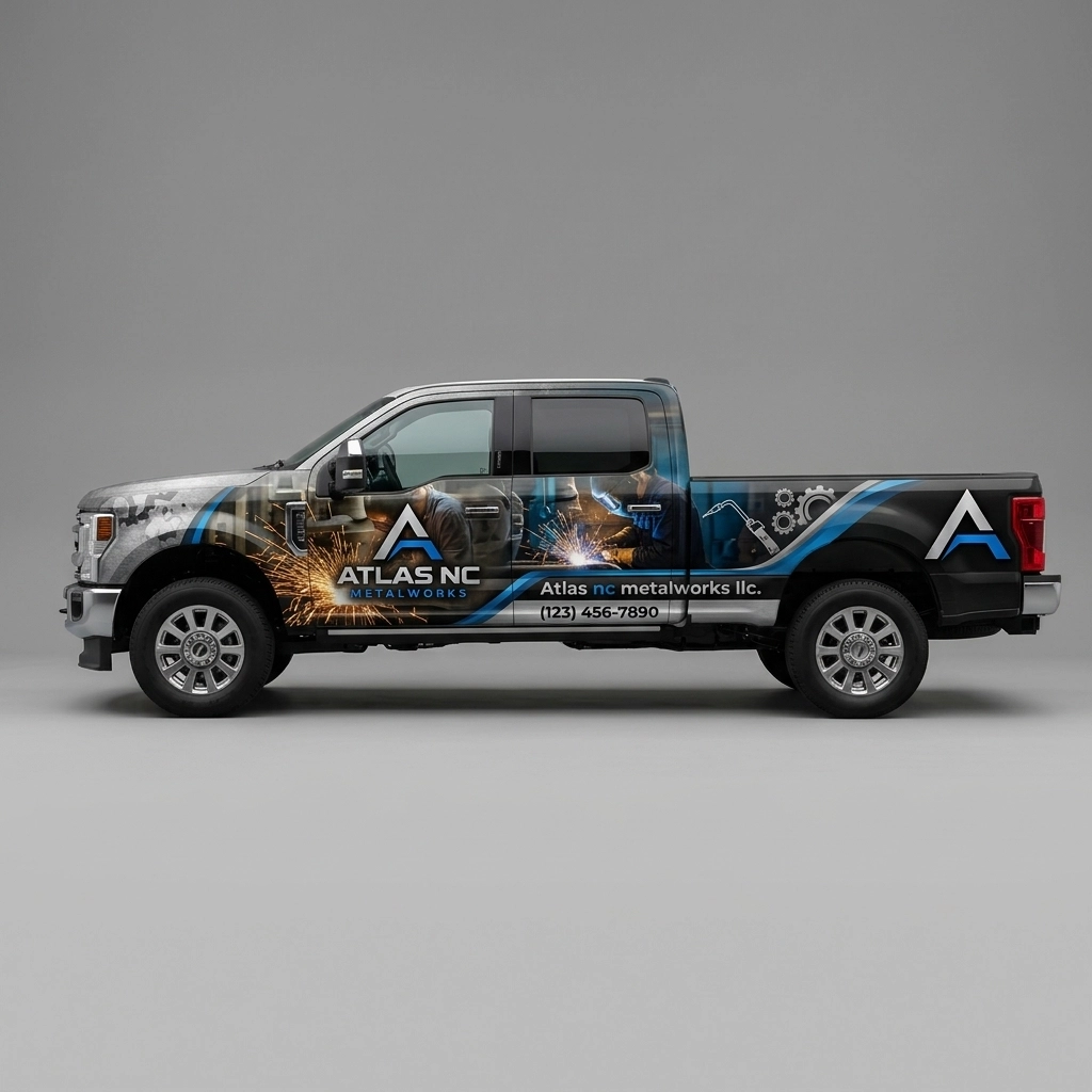 2021 Ford F-250 Super Duty XLT wrap concept