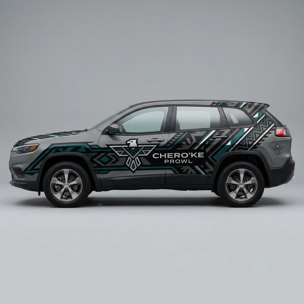 2026 Jeep Cherokee 85th Anniversary Edition wrap concept