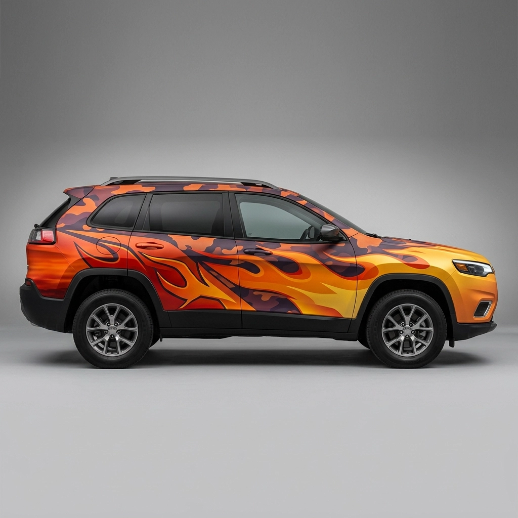 2020 Jeep Cherokee Limited wrap concept