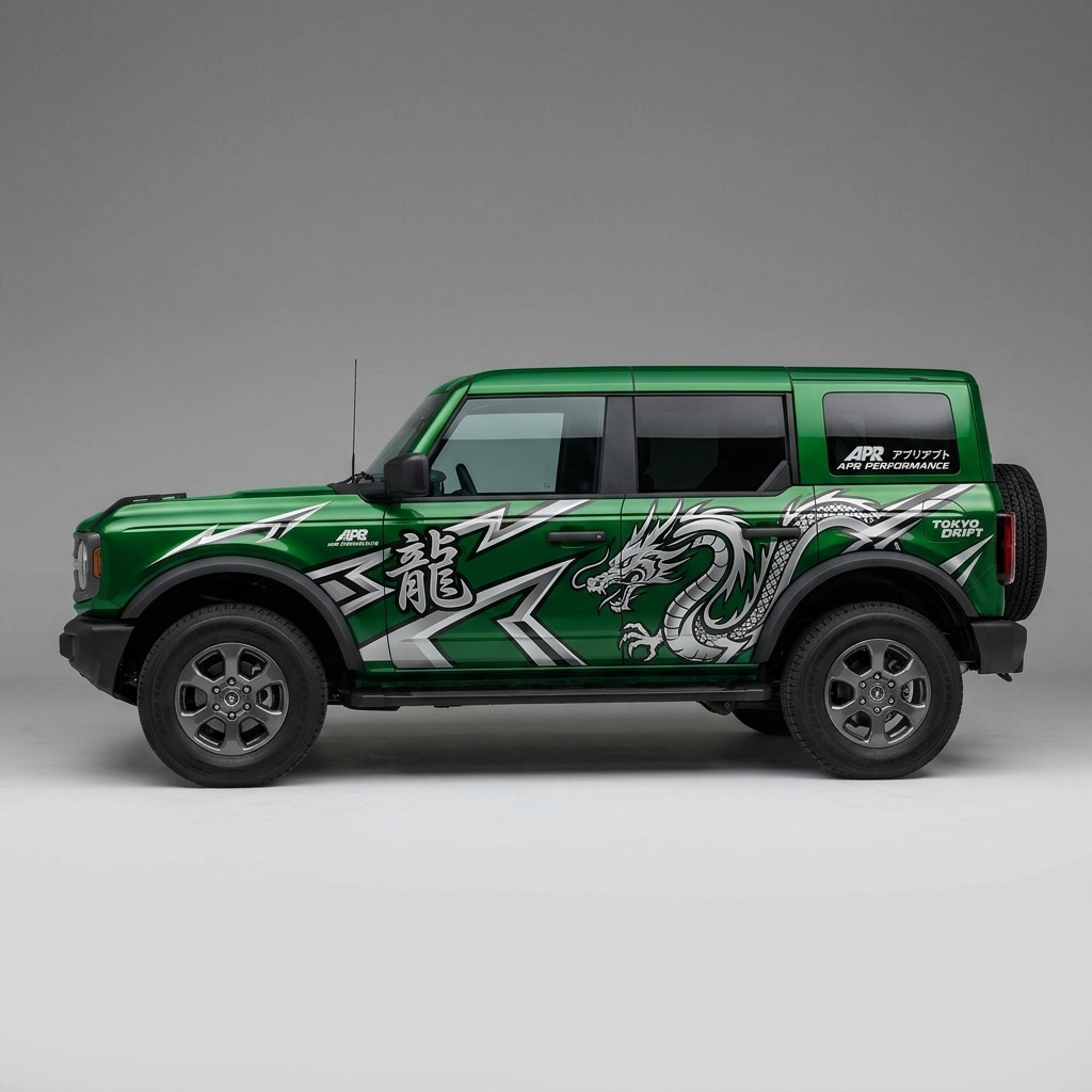 2023 Ford Bronco Wildtrak wrap concept