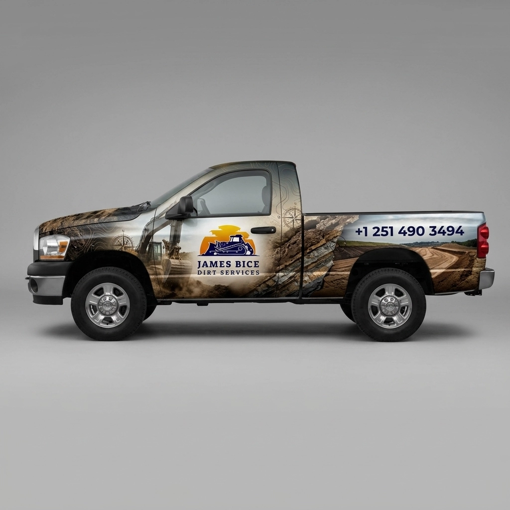 2009 Dodge Ram 2500 ST wrap concept
