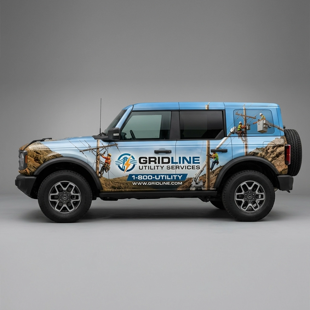 2023 Ford Bronco Wildtrak wrap concept
