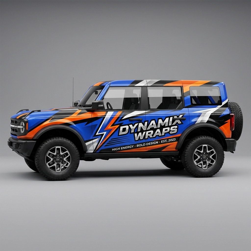2023 Ford Bronco Wildtrak wrap concept