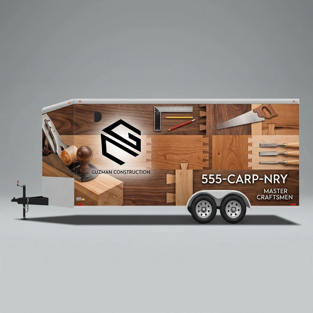 V-Nose Trailer wrap concept