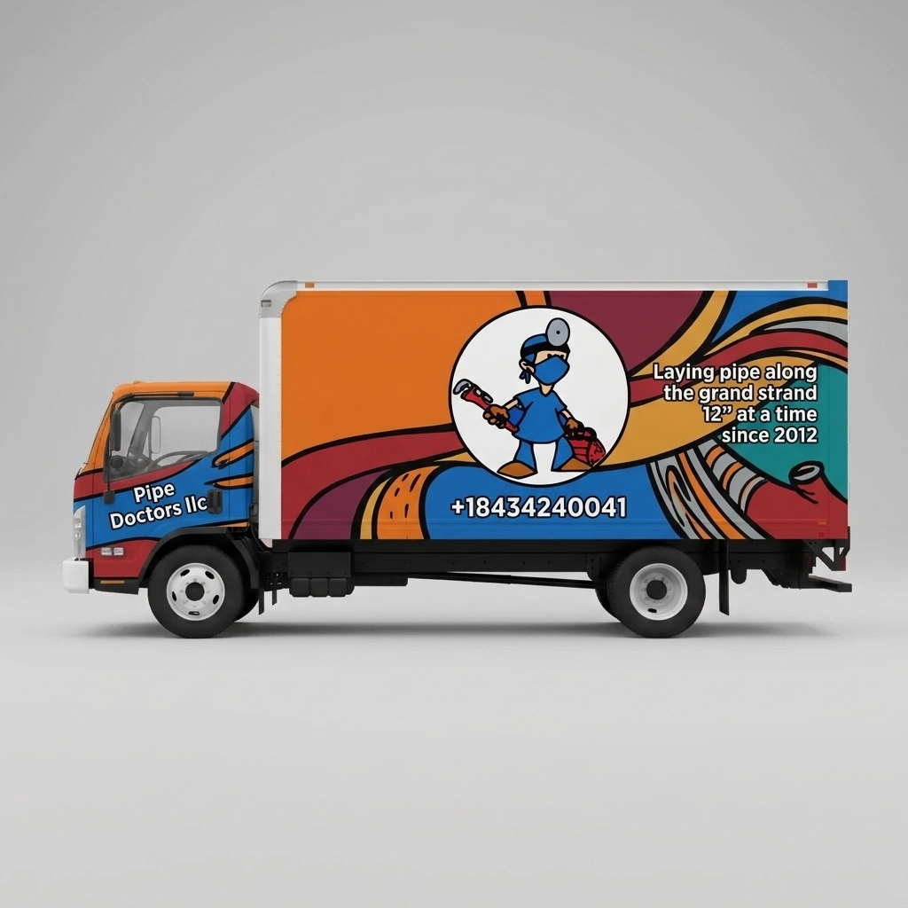 Box Truck wrap concept