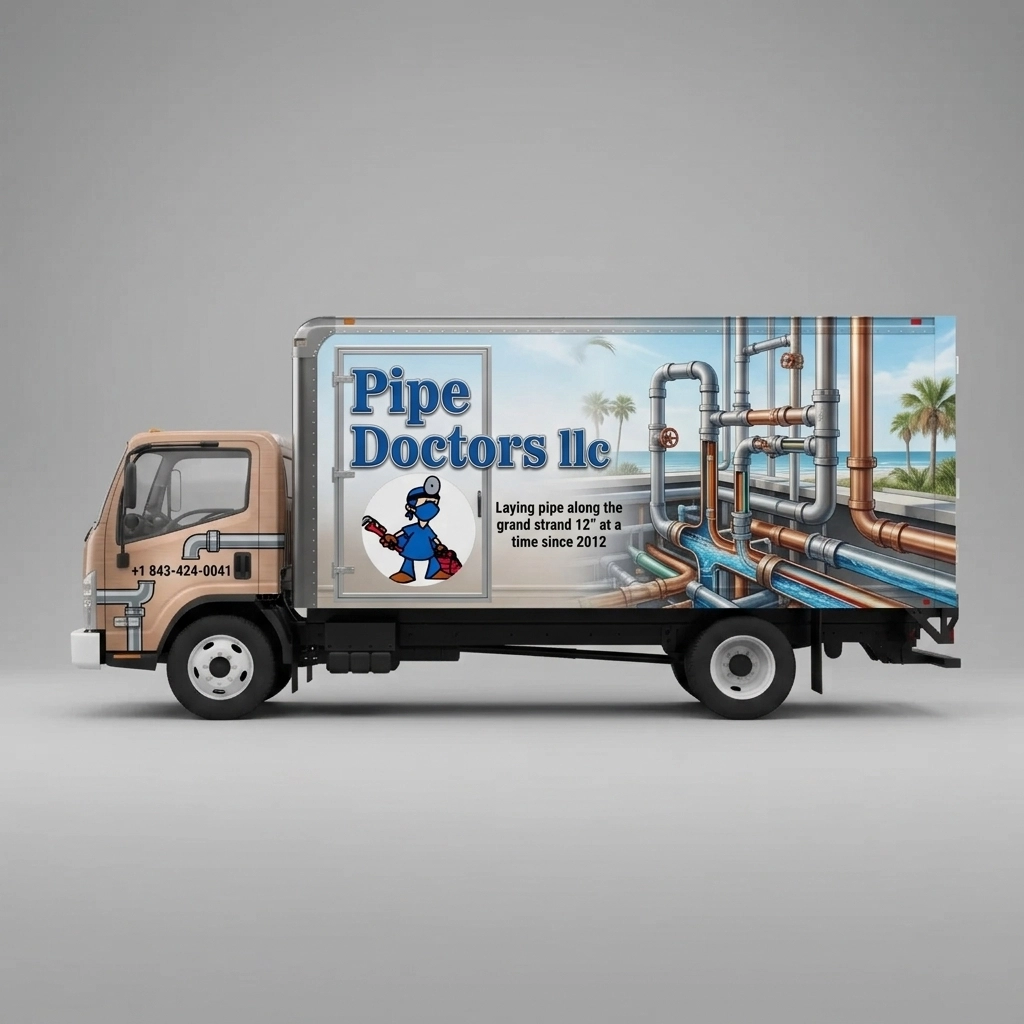 Box Truck wrap concept