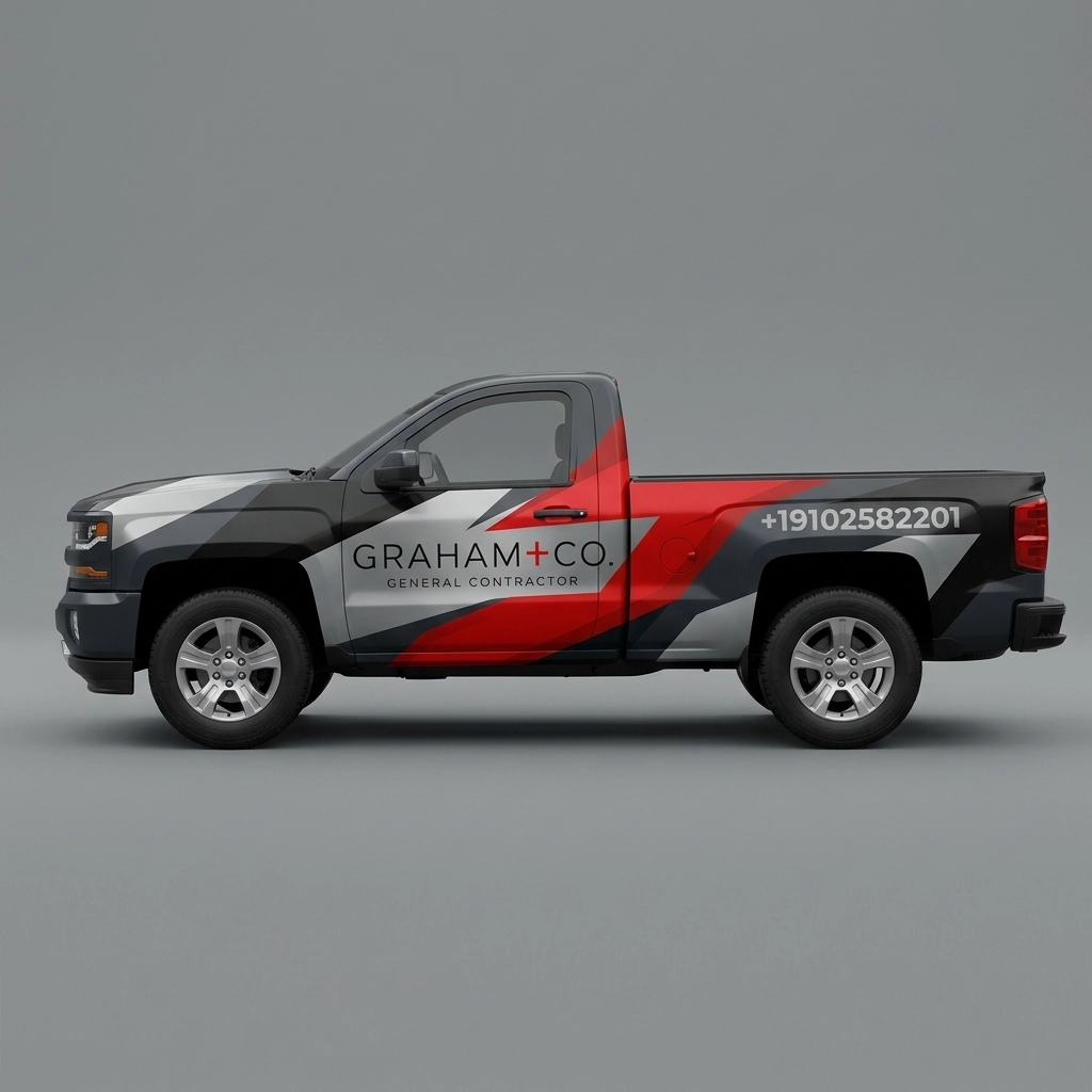 2018 Chevrolet Silverado 1500 WT wrap concept