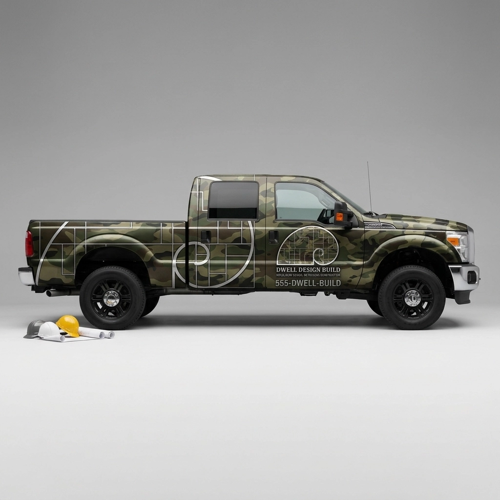 2015 Ford F-250 Super Duty Lariat wrap concept
