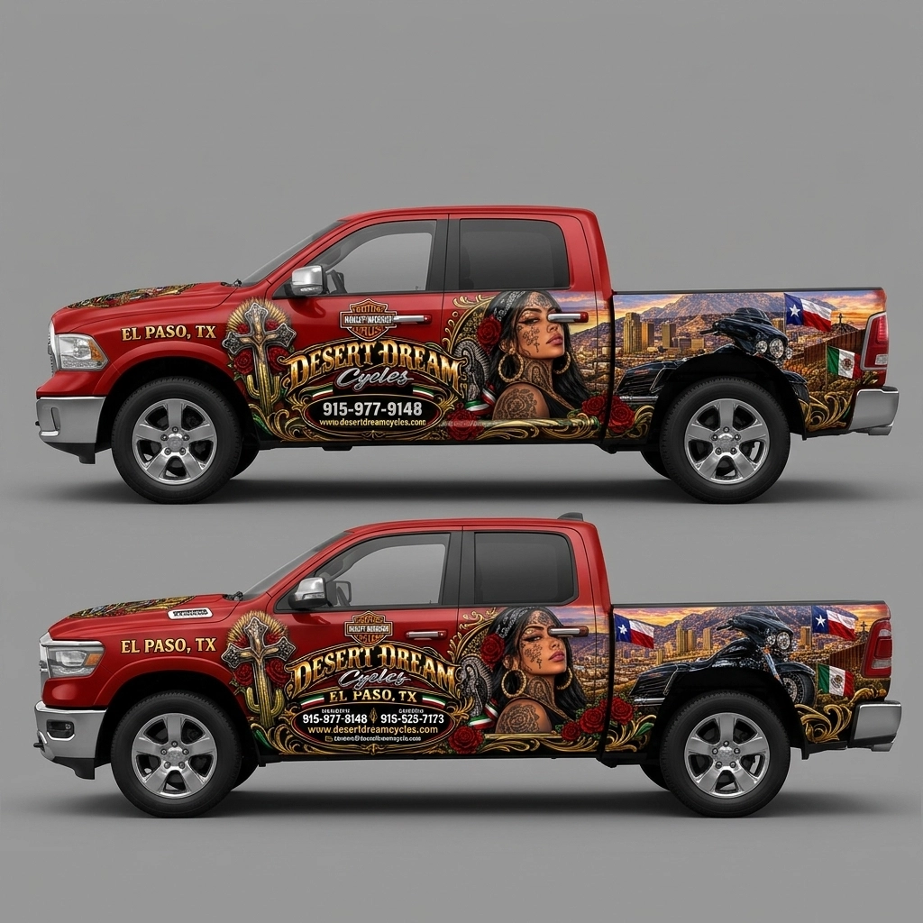 2023 Ram 1500 Classic Tradesman wrap concept