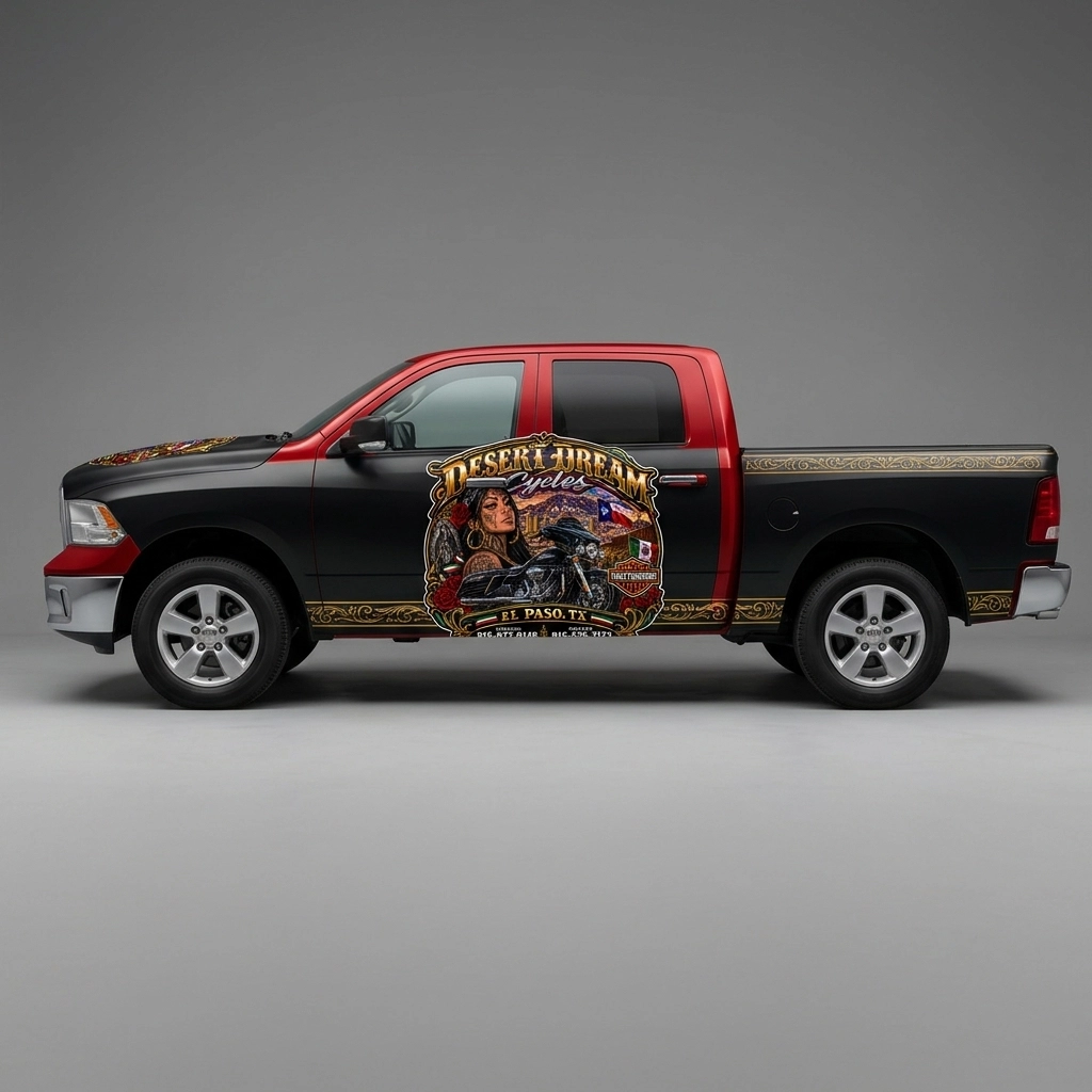 2023 Ram 1500 Classic Tradesman wrap concept