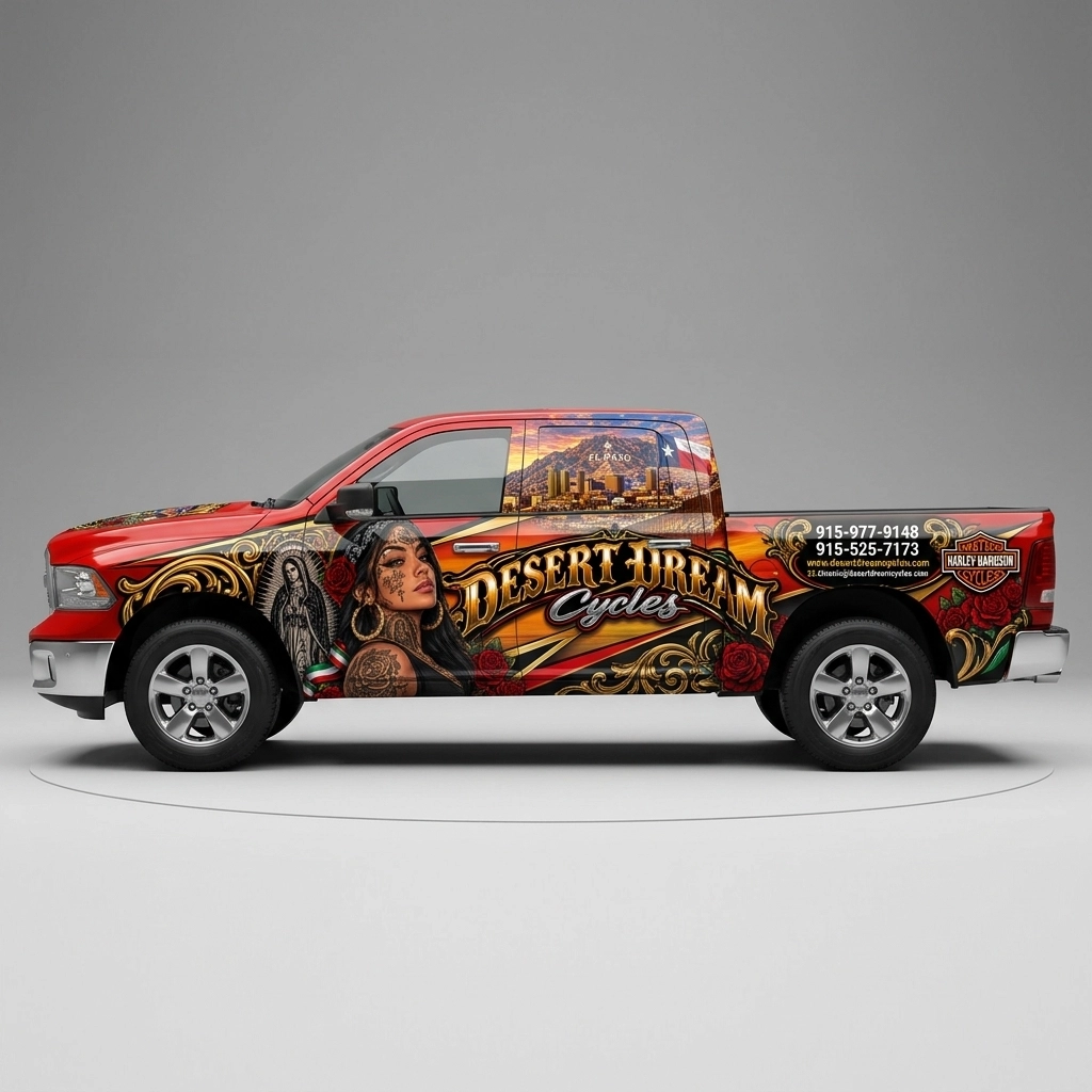 2023 Ram 1500 Classic Tradesman wrap concept