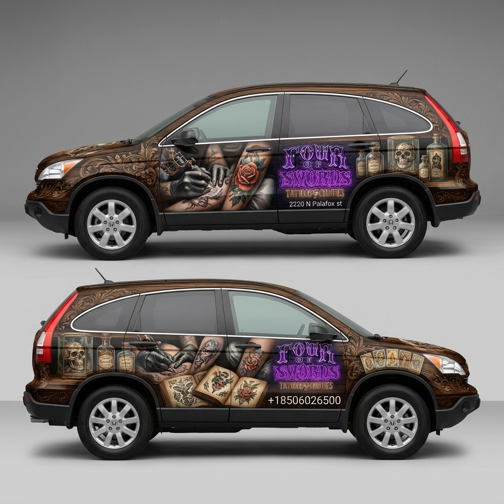 2007 Honda CR-V EX-L wrap concept