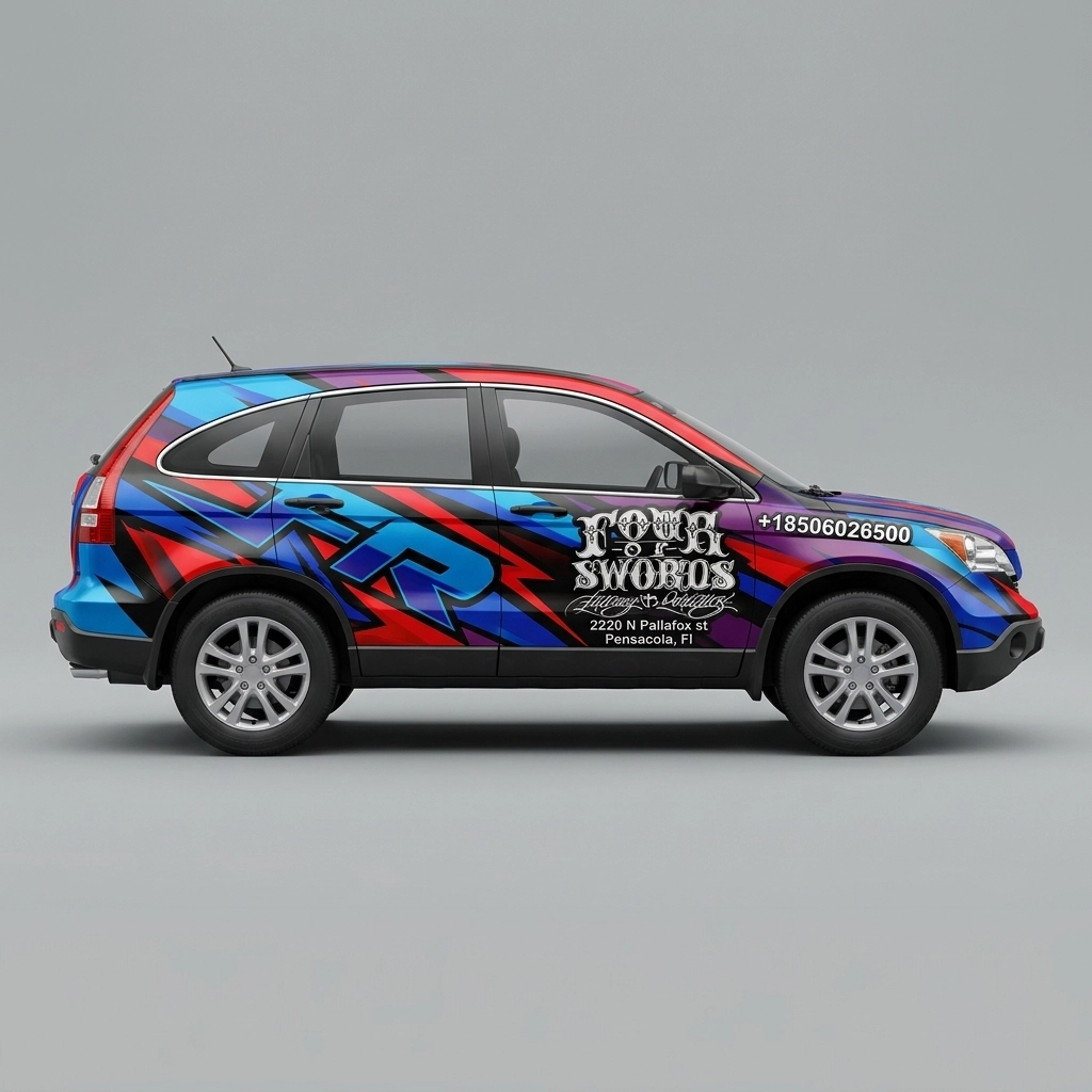 2007 Honda CR-V EX-L wrap concept