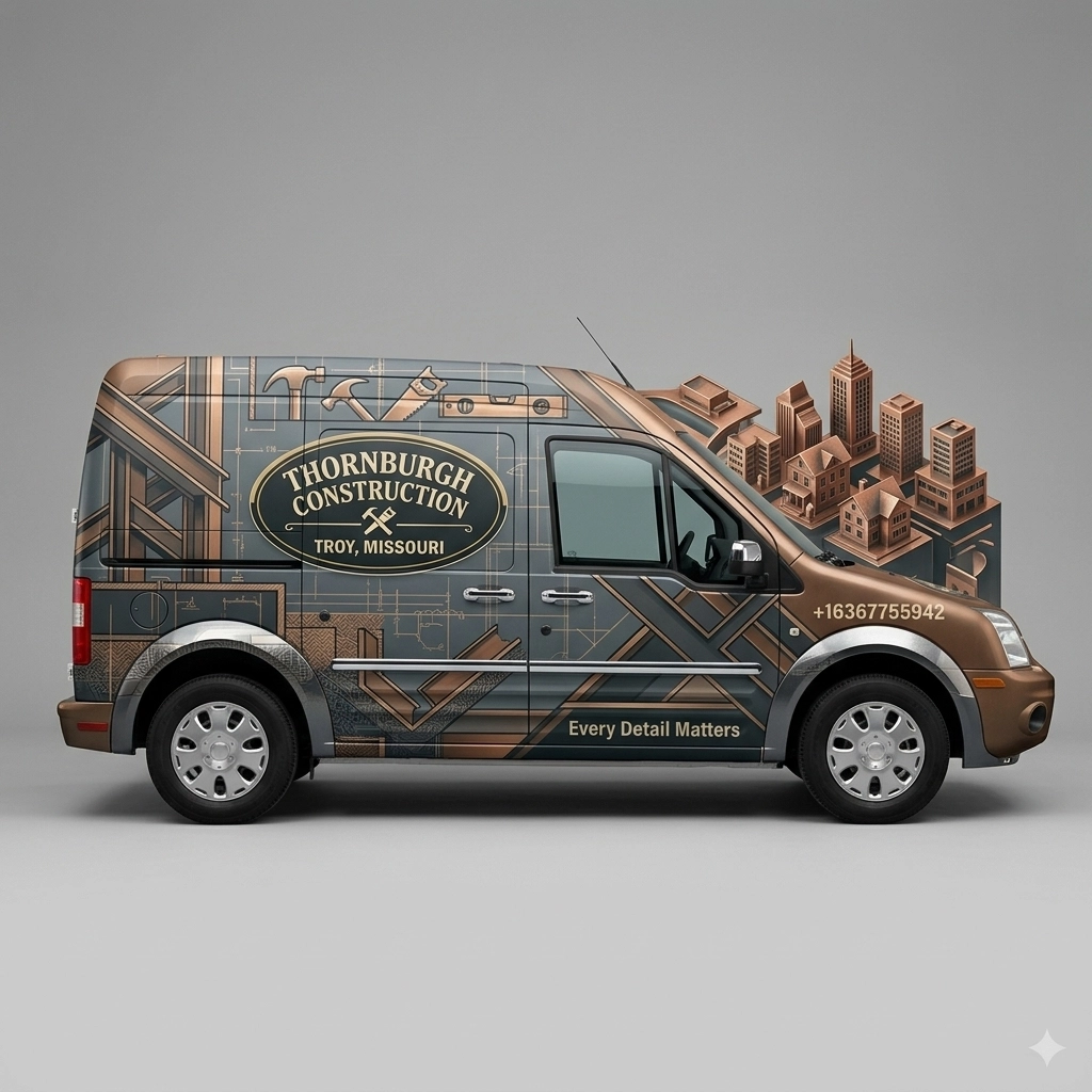 2013 Ford Transit Connect XL wrap concept