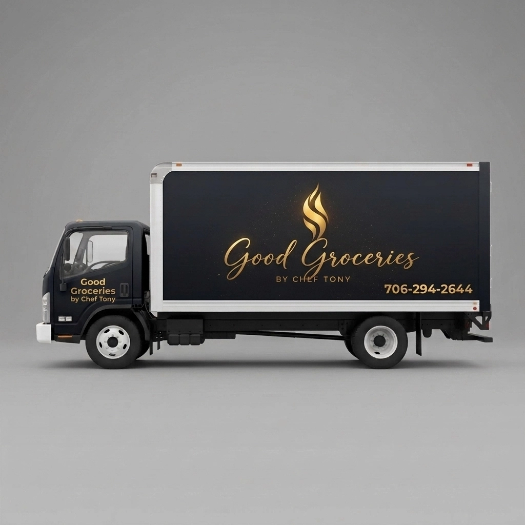 Box Truck wrap concept