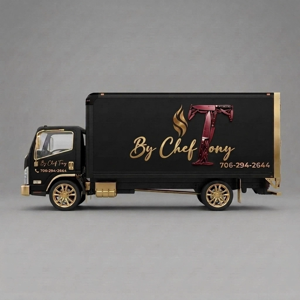 Box Truck wrap concept