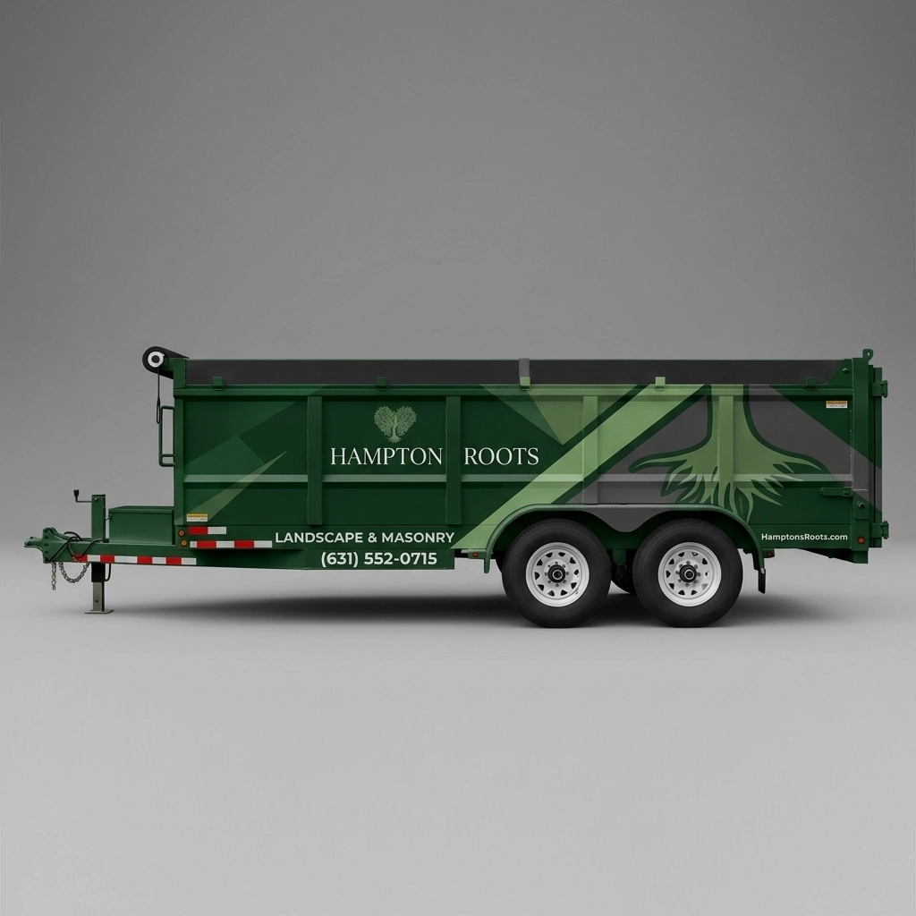 Dump Trailer wrap concept
