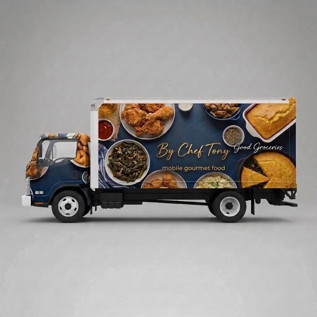 Box Truck wrap concept