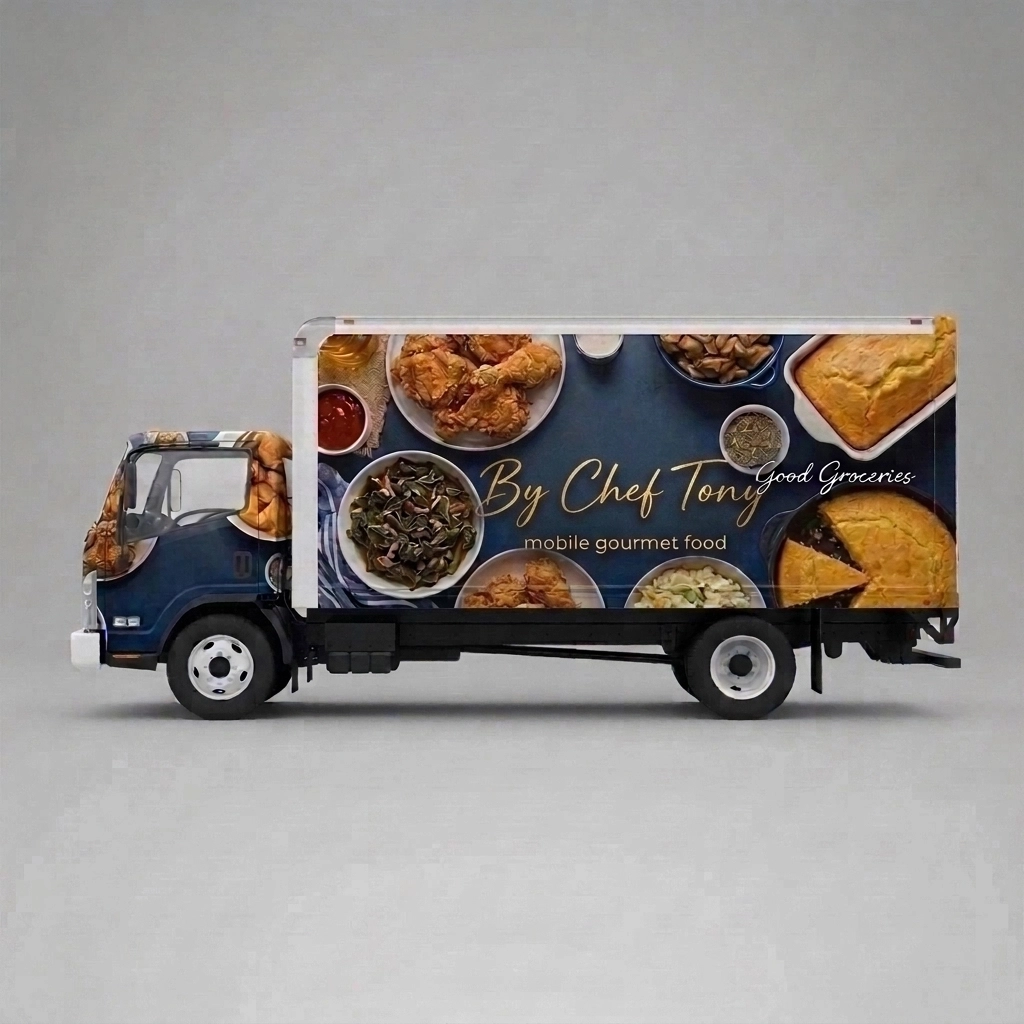 Box Truck wrap concept