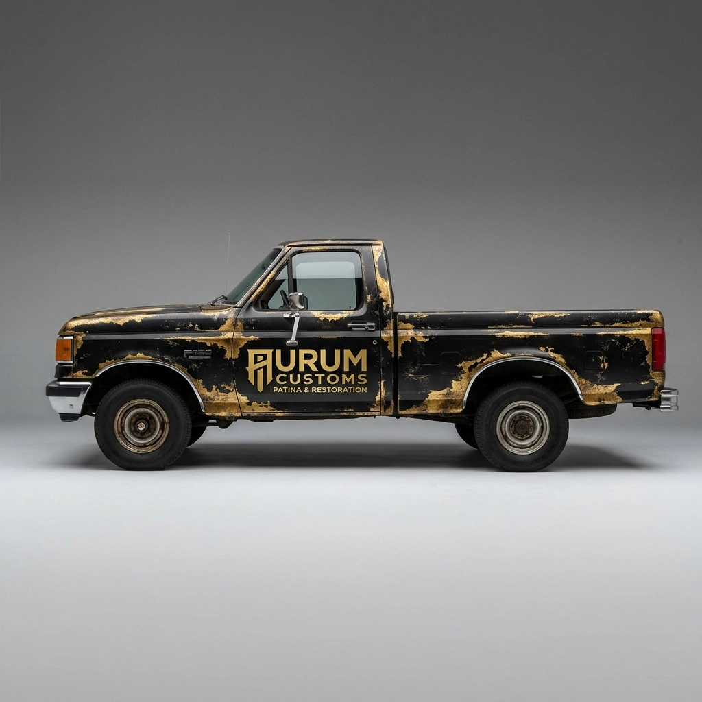 1988 Ford F-150 XLT Lariat wrap concept