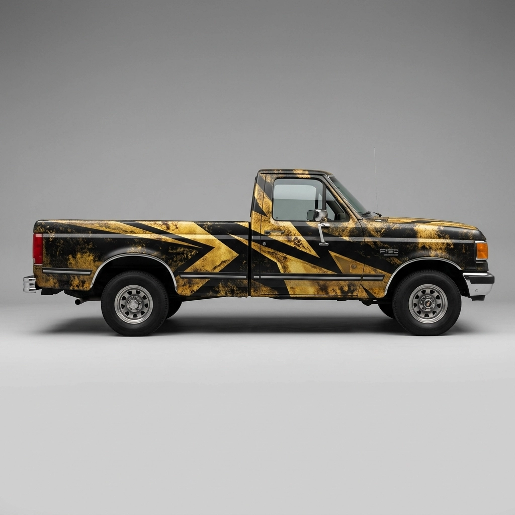 1988 Ford F-150 XLT Lariat wrap concept