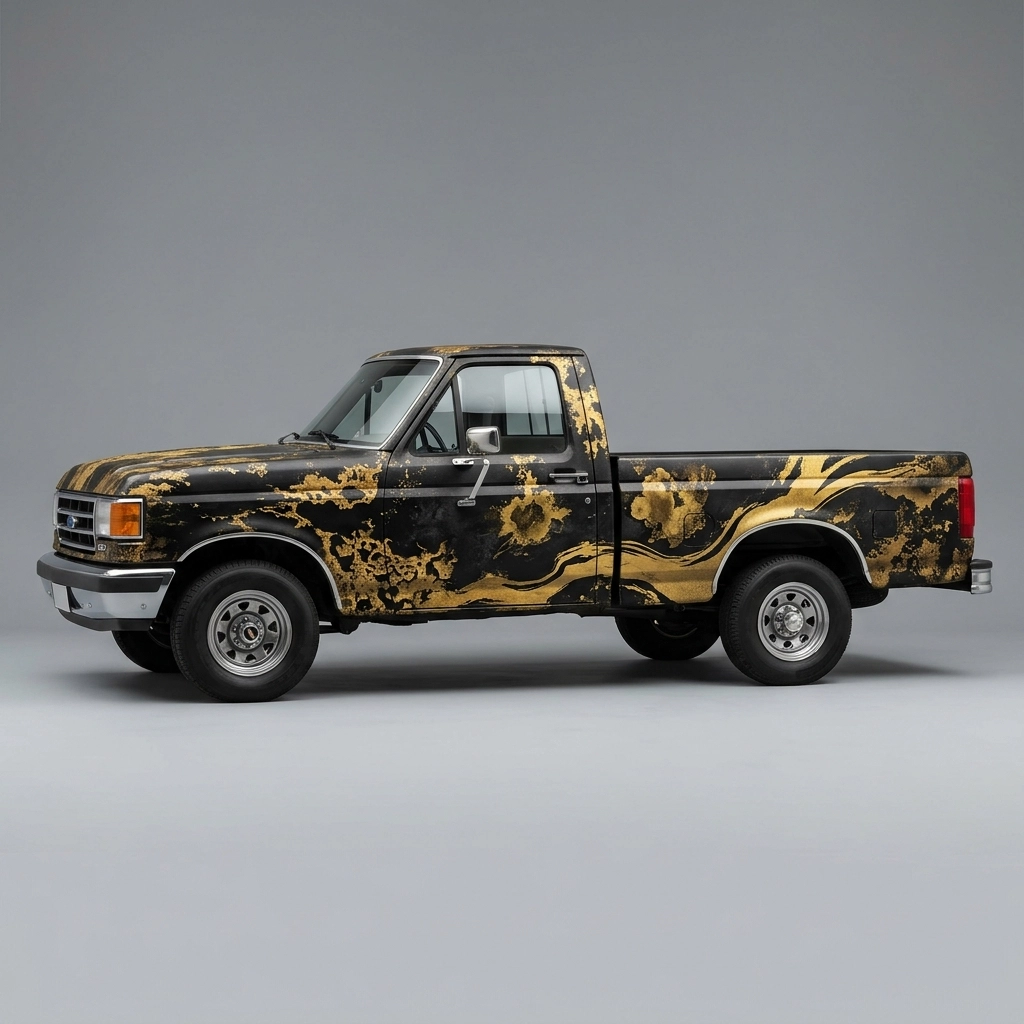 1988 Ford F-150 XLT Lariat wrap concept