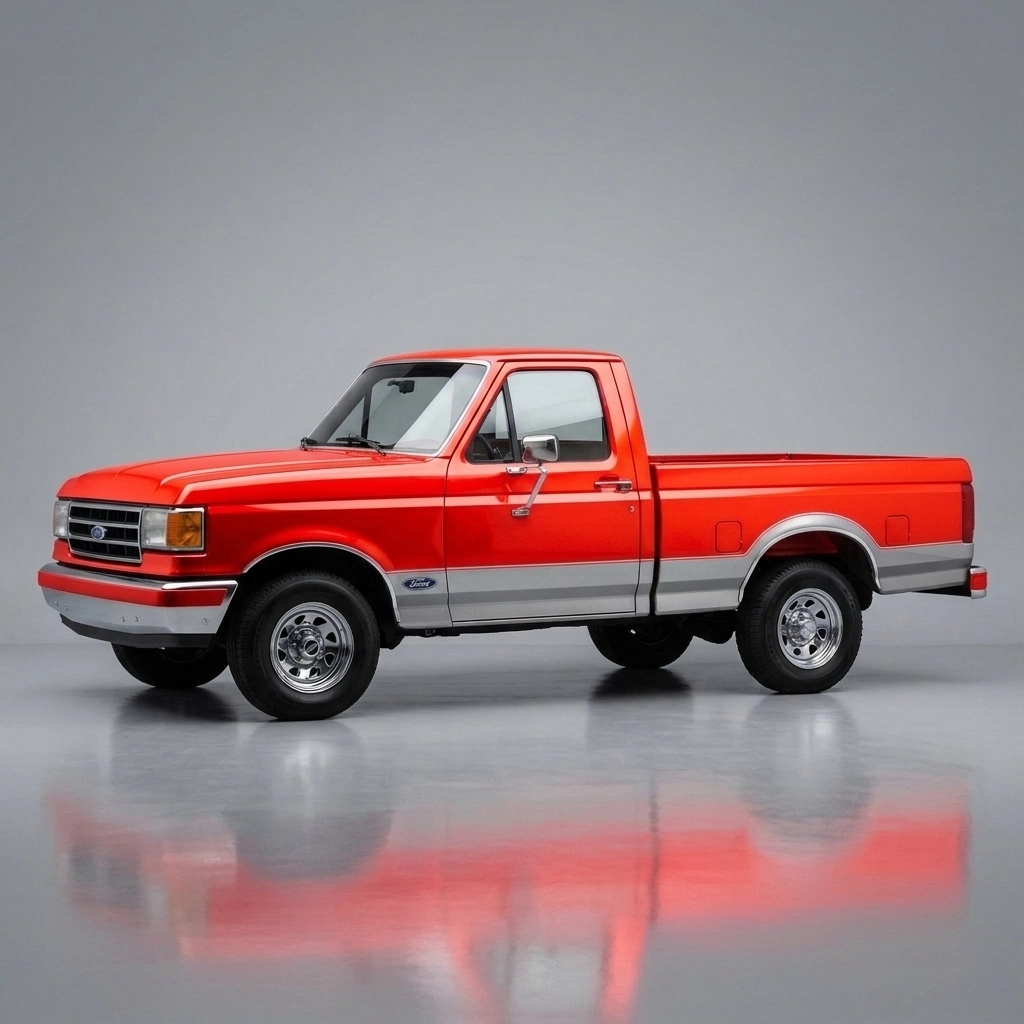 1988 Ford F-150 XLT Lariat wrap concept