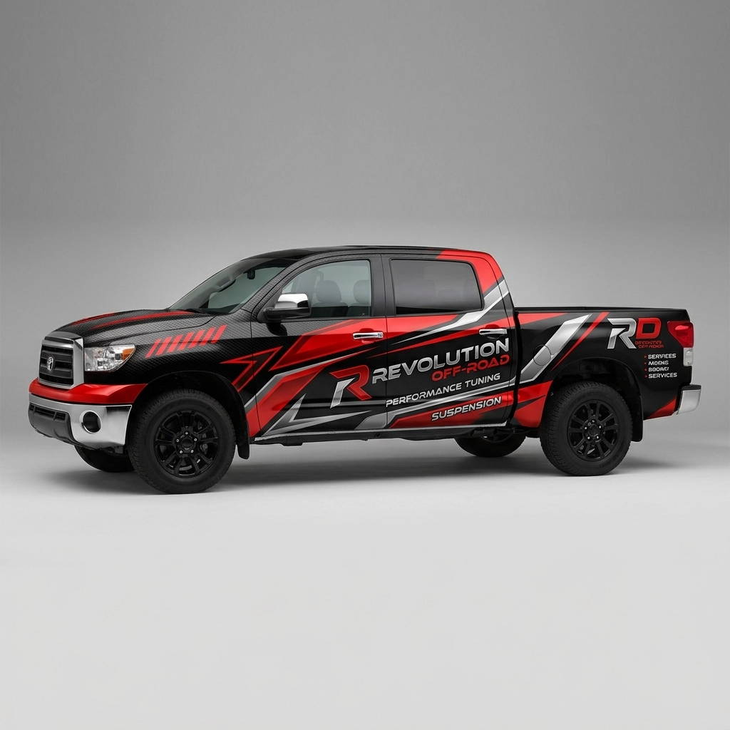 2007 Toyota Tundra SR5 wrap concept