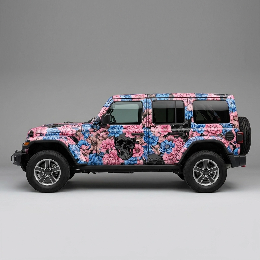 2022 Jeep Wrangler 4xe Rubicon wrap concept