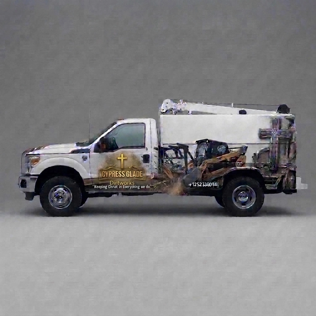 2012 Ford F-450 Super Duty XL wrap concept