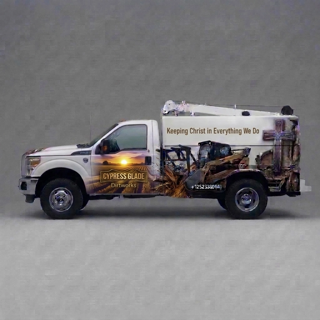 2012 Ford F-450 Super Duty XL wrap concept