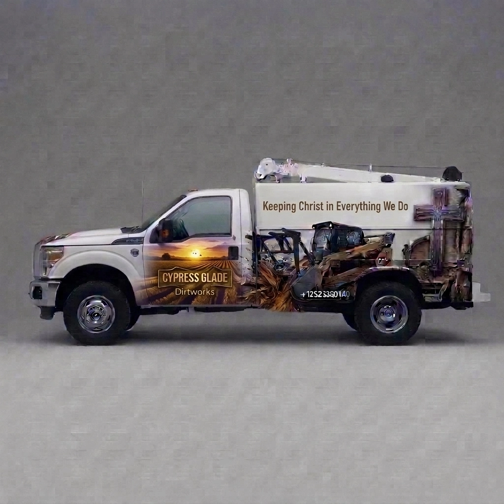 2012 Ford F-450 Super Duty XL wrap concept