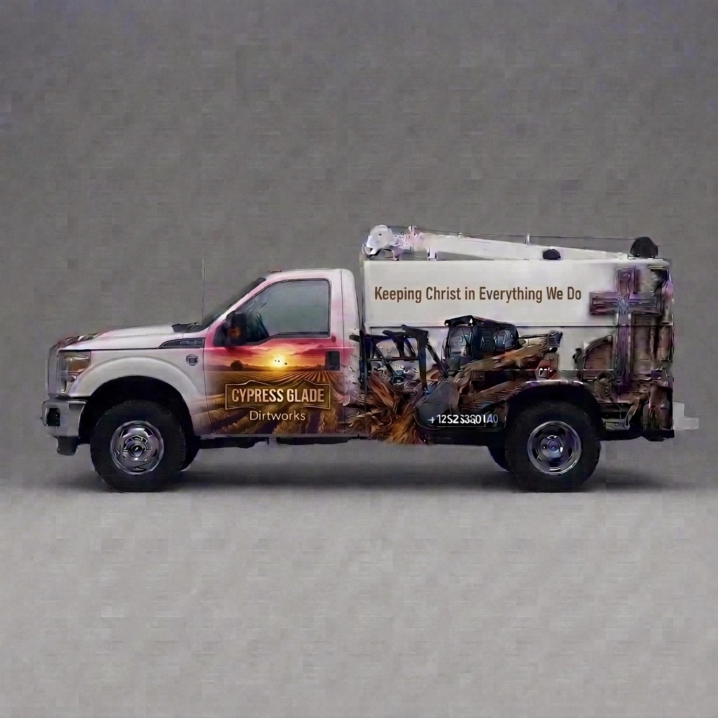 2012 Ford F-450 Super Duty XL wrap concept